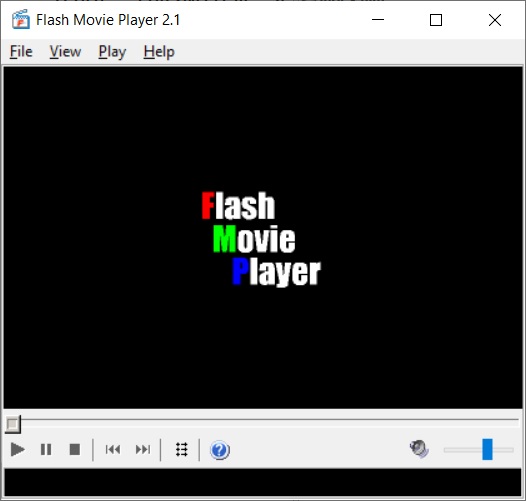 Flash Movie Player program screenshot